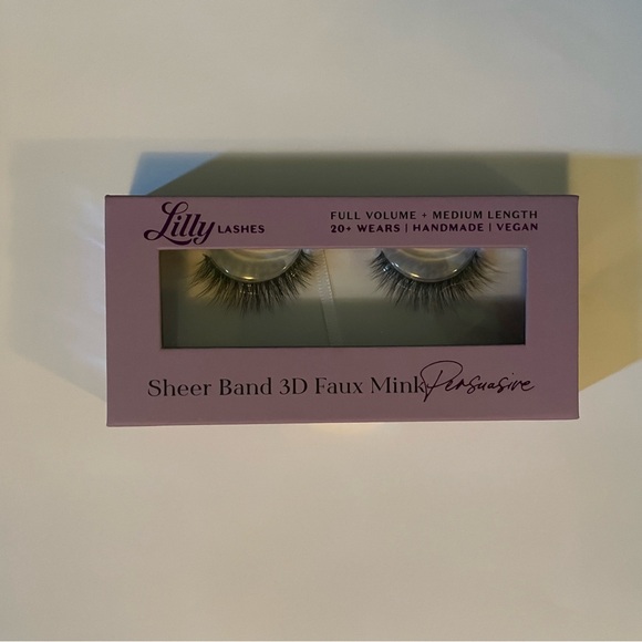 Lilly Lashes Persuasive 3D Faux Mink Eyelashes - Black - Picture 1 of 2
